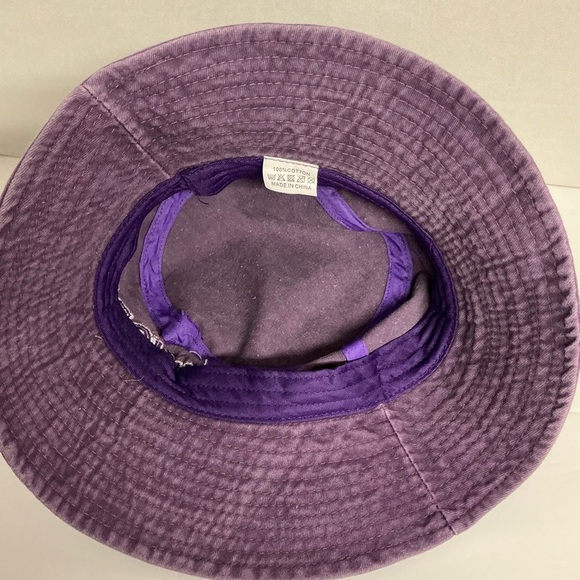 Purple Bucket Hat with New York Embroidery - Picture 5 of 6